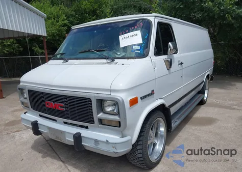 1995 GMC Vandura G2500 из США, поврежденный, VIN 1GTEG25H7SF506095